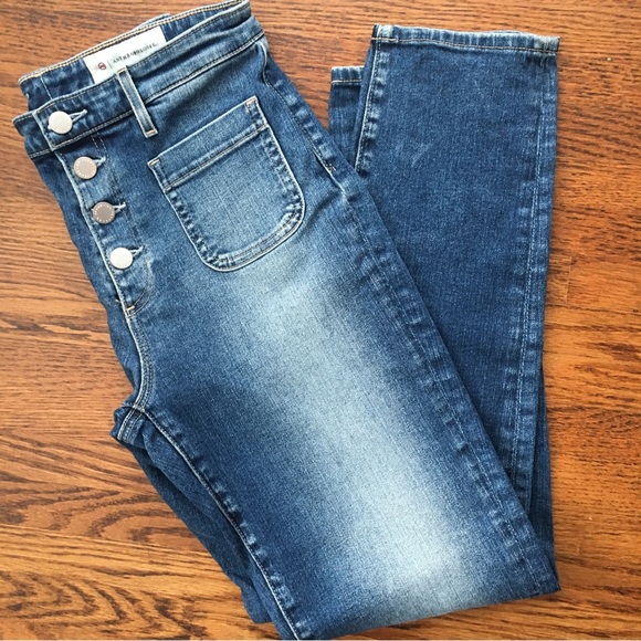 Anthropology AG Vintage Stevie ankle button up jeans - Picture 5 of 9